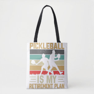 Pickleball ist mein Rentenplan Funny Pickleball Tasche