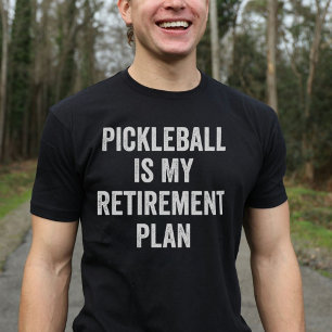 Pickleball ist mein Rentenplan Vintag T-Shirt