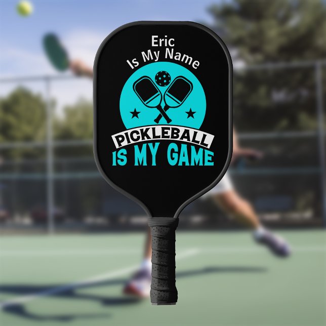 Pickleball ist mein Spiel Personalisiert Schläger (Von Creator hochgeladen)