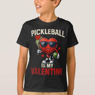 Pickleball ist Valentinstag Herz lustiger Valentin T-Shirt
