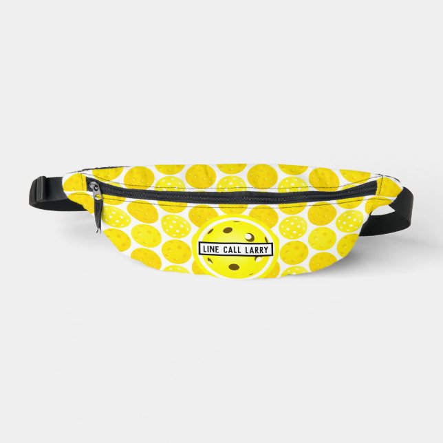 Pickleball jaune Pickleballs Personnalisé (Recto)