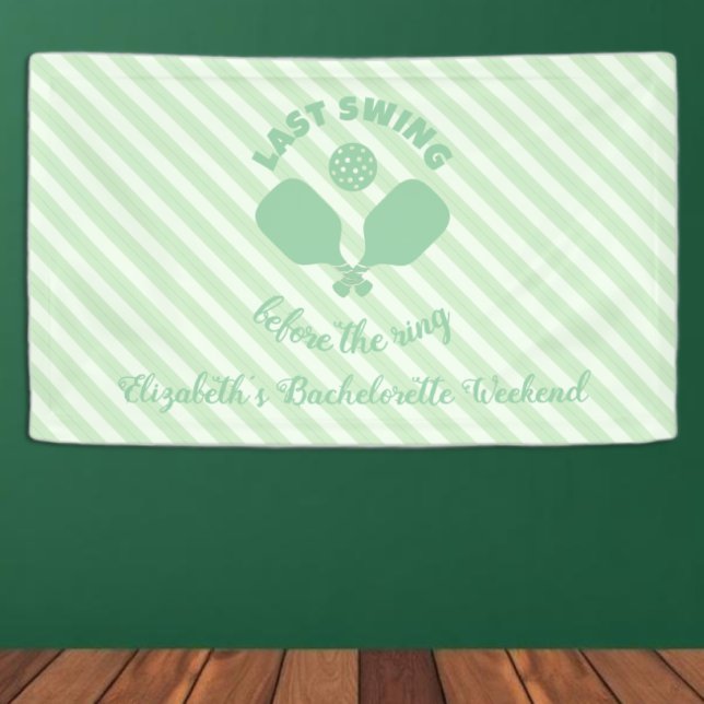 Pickleball-Junggesellinnen-Wochenende Banner (Von Creator hochgeladen)