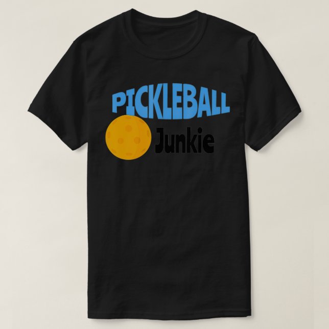 Pickleball Junkie T-Shirt (Design vorne)