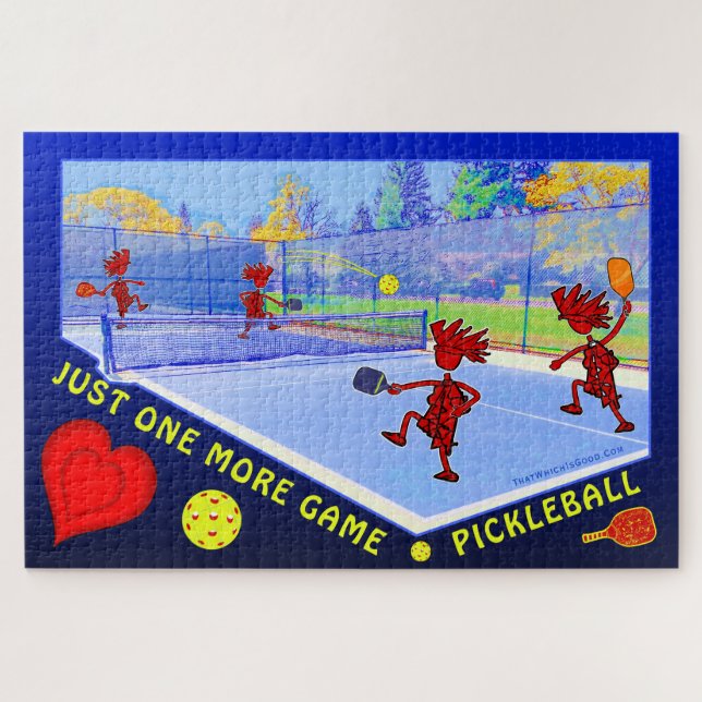 PICKLEBALL Juste Un Autre Jeu Jigsaw Puzzle (Horizontal)