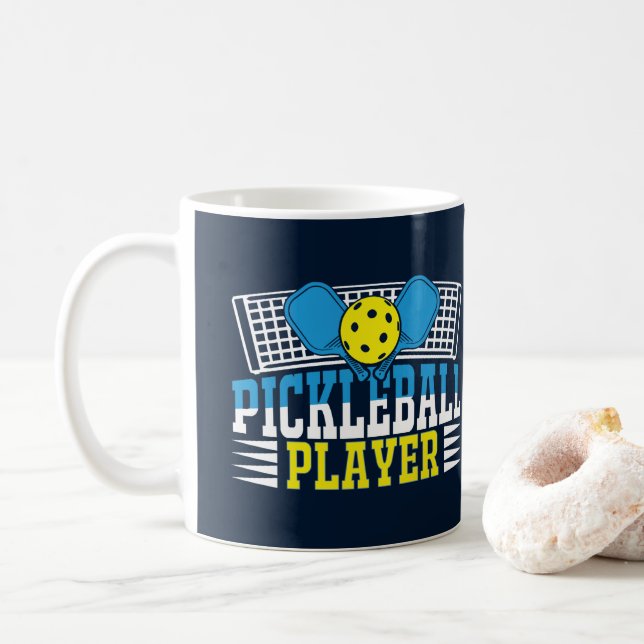 Pickleball Kaffeetasse (Mit Donut)