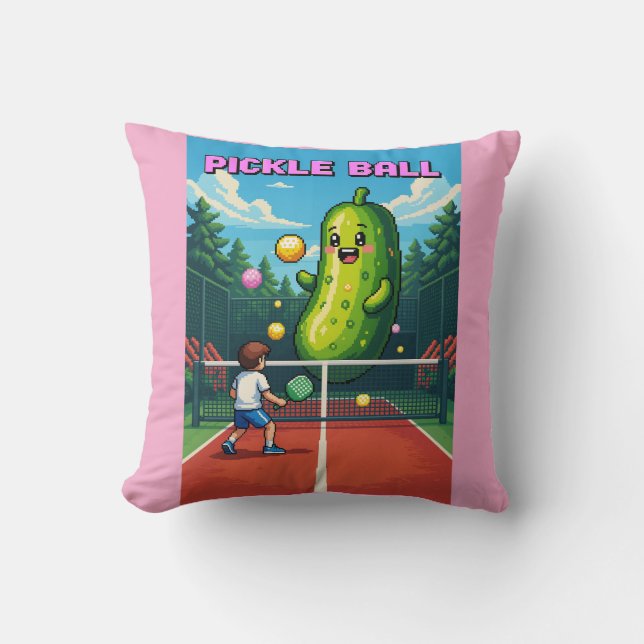 Pickleball Kissen (Vorderseite)
