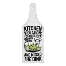 Pickleball Kitchen Violation Chef Onion