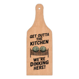 Pickleball Kitchen Zone Warning Sign Cutting Board Schneidebrett