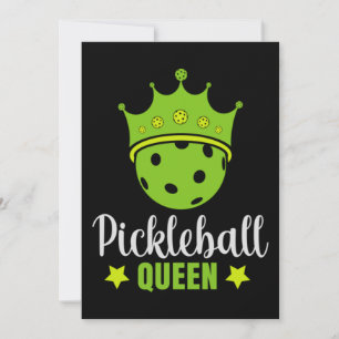 Pickleball Königin Lustige Pickle Ball Königin Einladung