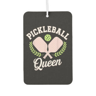 Pickleball-Königin Lustige Pickleball-Spielerin Autolufterfrischer