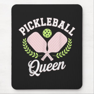 Pickleball-Königin Lustige Pickleball-Spielerin Mousepad