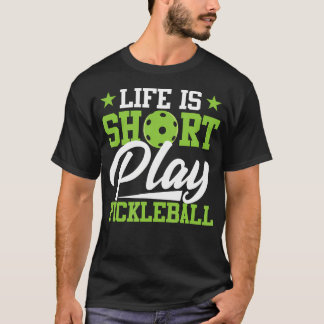 Pickleball-Kunst für Pickleball-Spieler Pickle Bal T-Shirt
