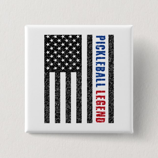Pickleball Legend USA Button (Vorderseite)