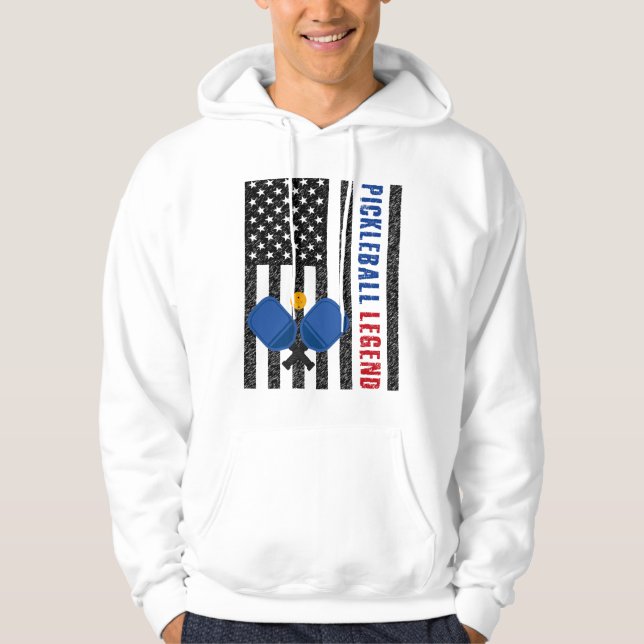 Pickleball Legend USA Hoodie (Vorderseite)