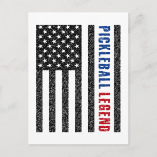 Pickleball Legend USA Postkarte