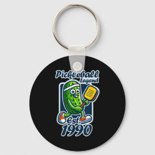 Pickleball-Legende seit 1990 Retro 36. Schlüsselanhänger