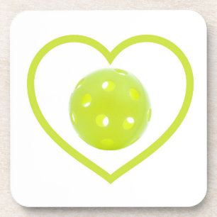 Pickleball-Liebe Getränkeuntersetzer