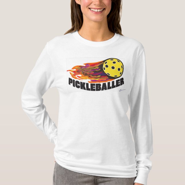 Pickleball long sleeve shirt (Vorderseite)