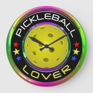 Pickleball Lover 1R Options Grande horloge