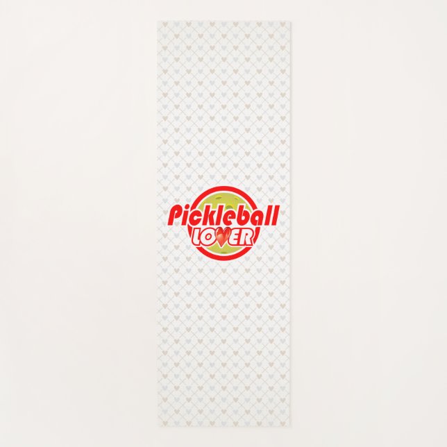 Pickleball Lover 2A-2B Optionen Yogamatte (Vorderseite)