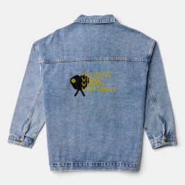 Pickleball Lover's Dream witziger gelber Slogan Jeansjacke