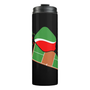 Pickleball lustiges Geschenk für Männer Frauen Pic Thermosbecher
