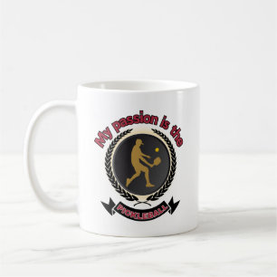 Pickleball Male Athlete Court Passion Energy Kaffeetasse