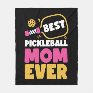 Pickleball Mama Mother Best Fleecedecke