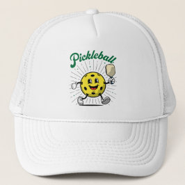 PICKLEBALL MASCOT TRUCKERKAPPE