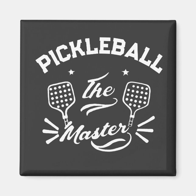 Pickleball Master Magnet (Vorne)