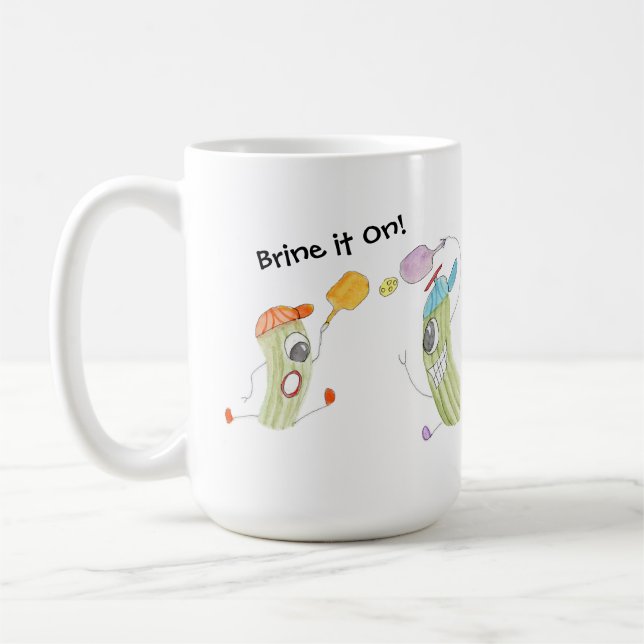 Pickleball Match Kaffeetasse (Links)
