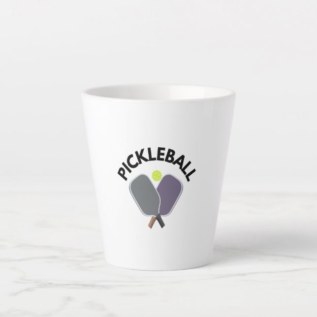 Pickleball Milchtasse (Vorderseite)
