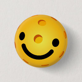 Pickleball Miniknopf-Gesicht Button