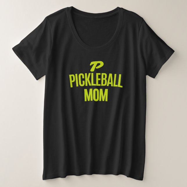 Pickleball Mom Luxury Shirt | Stylish Pickleball M (Design devant)