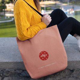 Pickleball Monogram Mushed Blush Tasche