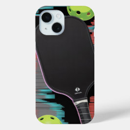 Pickleball-Neon-Schläger-Motion-Hülle Case-Mate iPhone Hülle