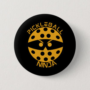 Pickleball ninja - orange button