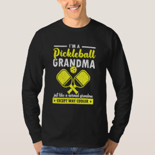 Pickleball Oma wie ein normales, außer viel Cooler T-Shirt