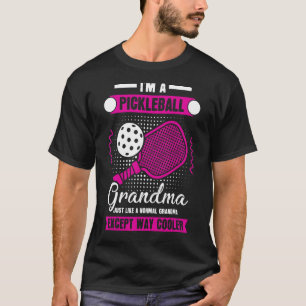 Pickleball Oma wie ein normales Oma außer Wa T-Shirt