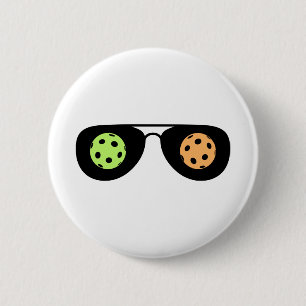 Pickleball on My Mind (Sonnenbrille + Bälle) Button