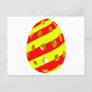 Pickleball Ostereier Postkarte