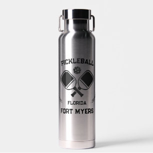 Pickleball Paddle Ball Fort Myers Florida Custom Trinkflasche