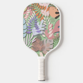 Pickleball Paddle: Bio Blätter (grün/gelb) Pickleball Schläger