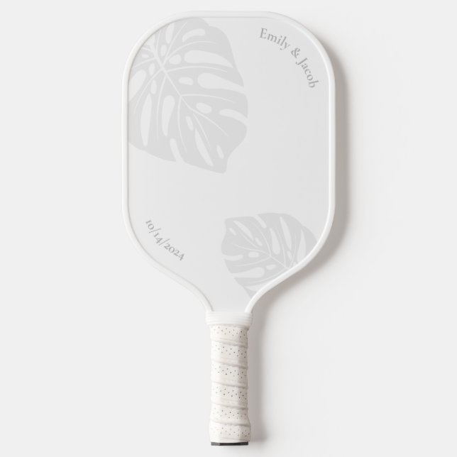 Pickleball Paddle Classic Palm Leaf (Vorderseite)