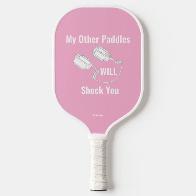 Pickleball Paddle_Defibrilator Schläger (Vorderseite)