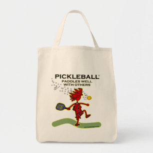 Pickleball Paddle gut mit anderen Tote Tasche