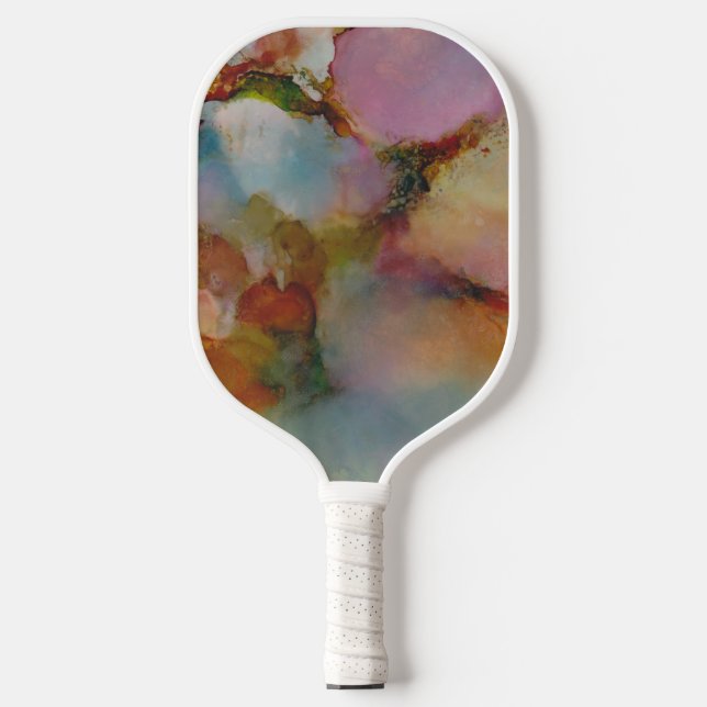 Pickleball Paddle HÜBSCH FARBEN (Vorderseite)
