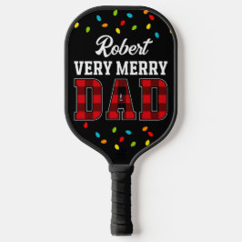 Pickleball Paddle Mama und Vater Weihnachtsgeschen