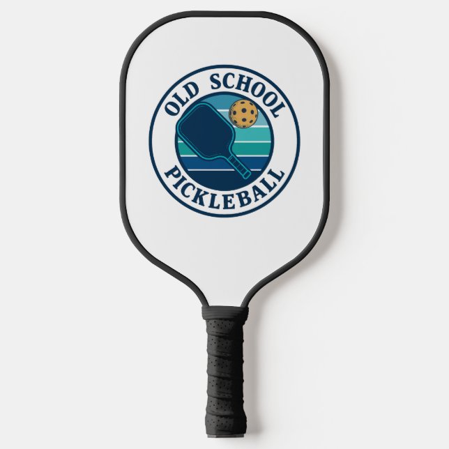 Pickleball Paddle Old School Pickleball design (Vorderseite)