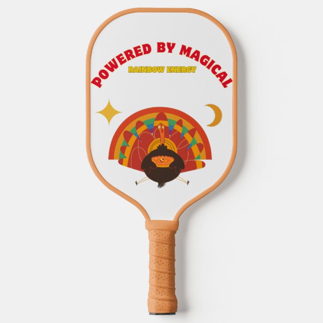 Pickleball Paddle – Rainbow  Thanksgiving 2025  (Vorderseite)